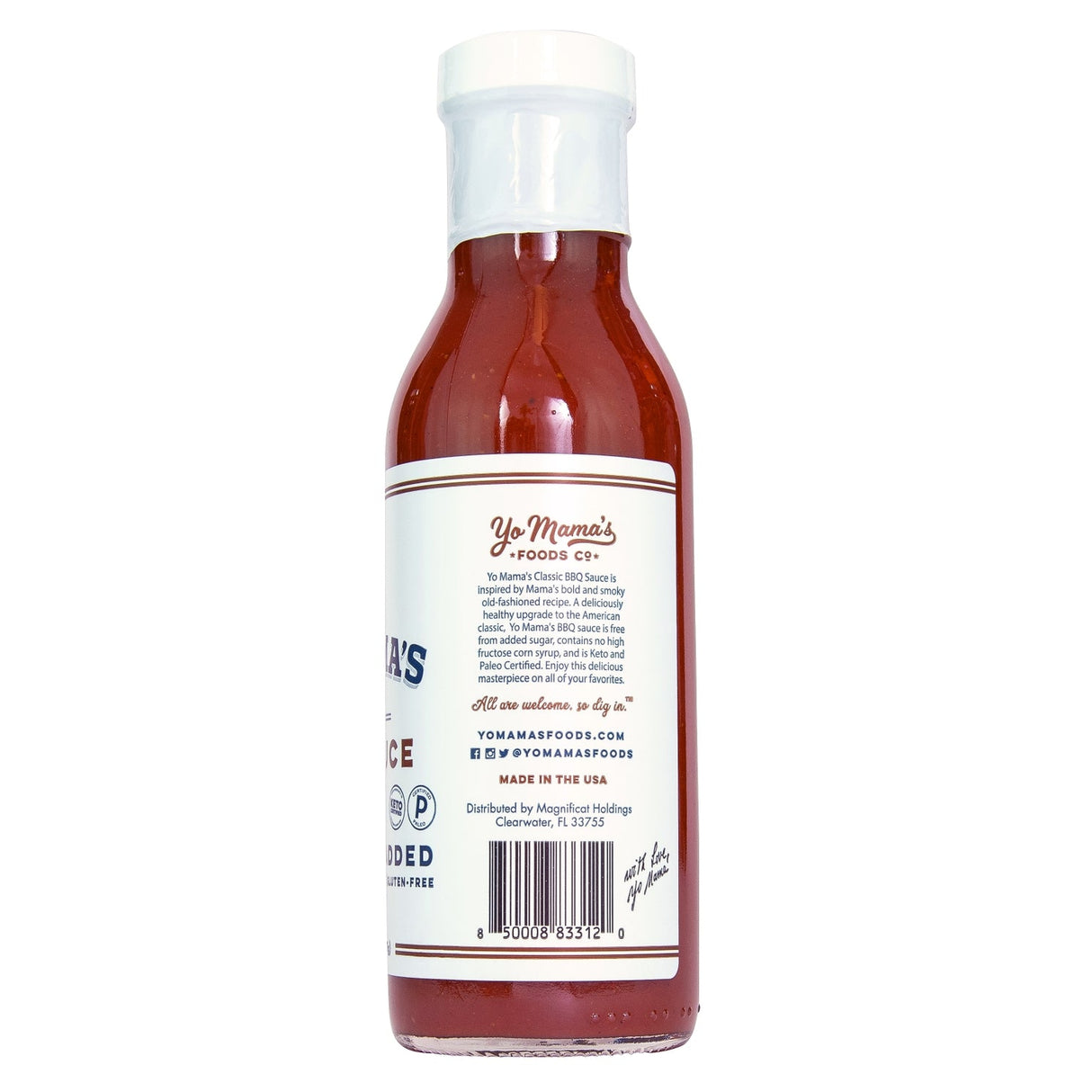 Yo Mama's - Classic BBQ Sauce - Keto / Low Carb