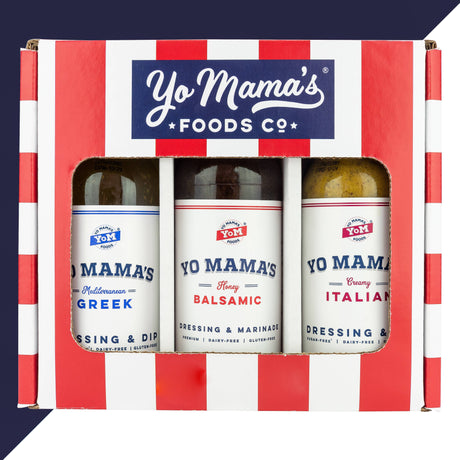 Yo Mama's Foods - Mediterranean Dressing Gift Set - Keto / Low Carb
