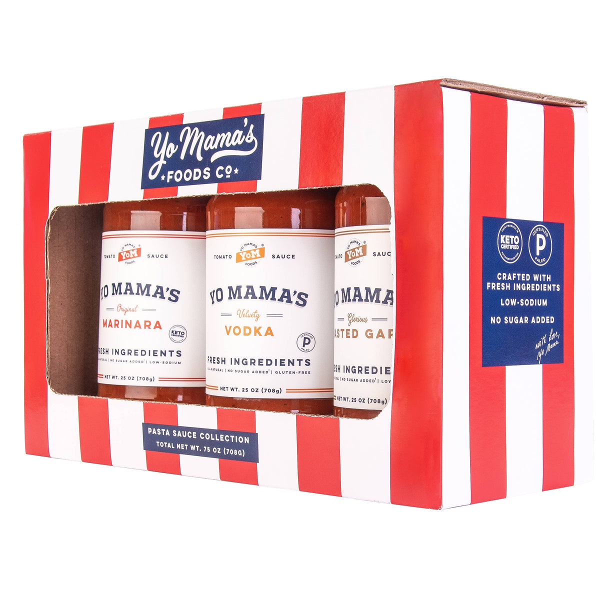 Yo Mama's Foods - Yo Mama's Saucy Gift Set - Keto / Low Carb