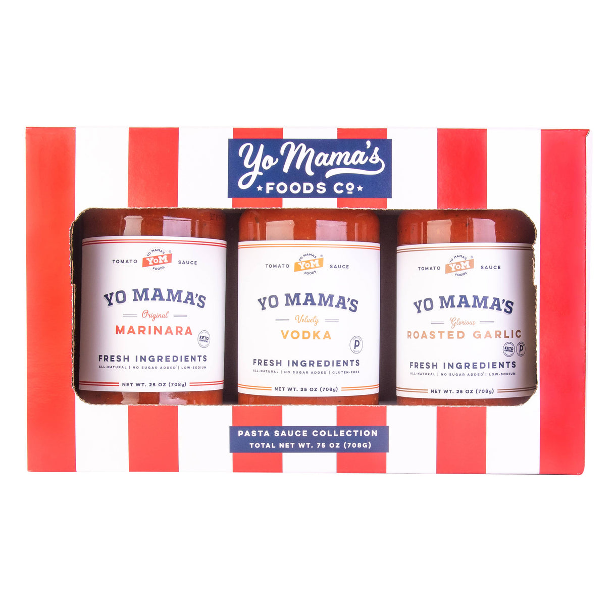 Yo Mama's Foods - Yo Mama's Saucy Gift Set - Keto / Low Carb