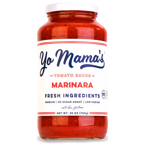 Yo Mama's - Marinara - Tomato Pasta Sauce - Keto / Low Carb