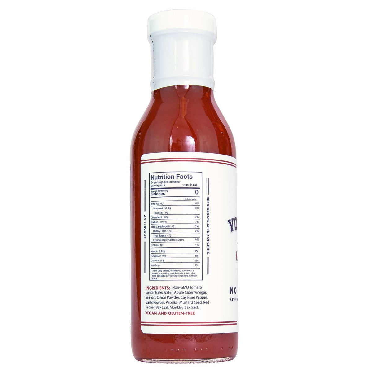 Yo Mama's - Spicy Ketchup - Keto / Low Carb