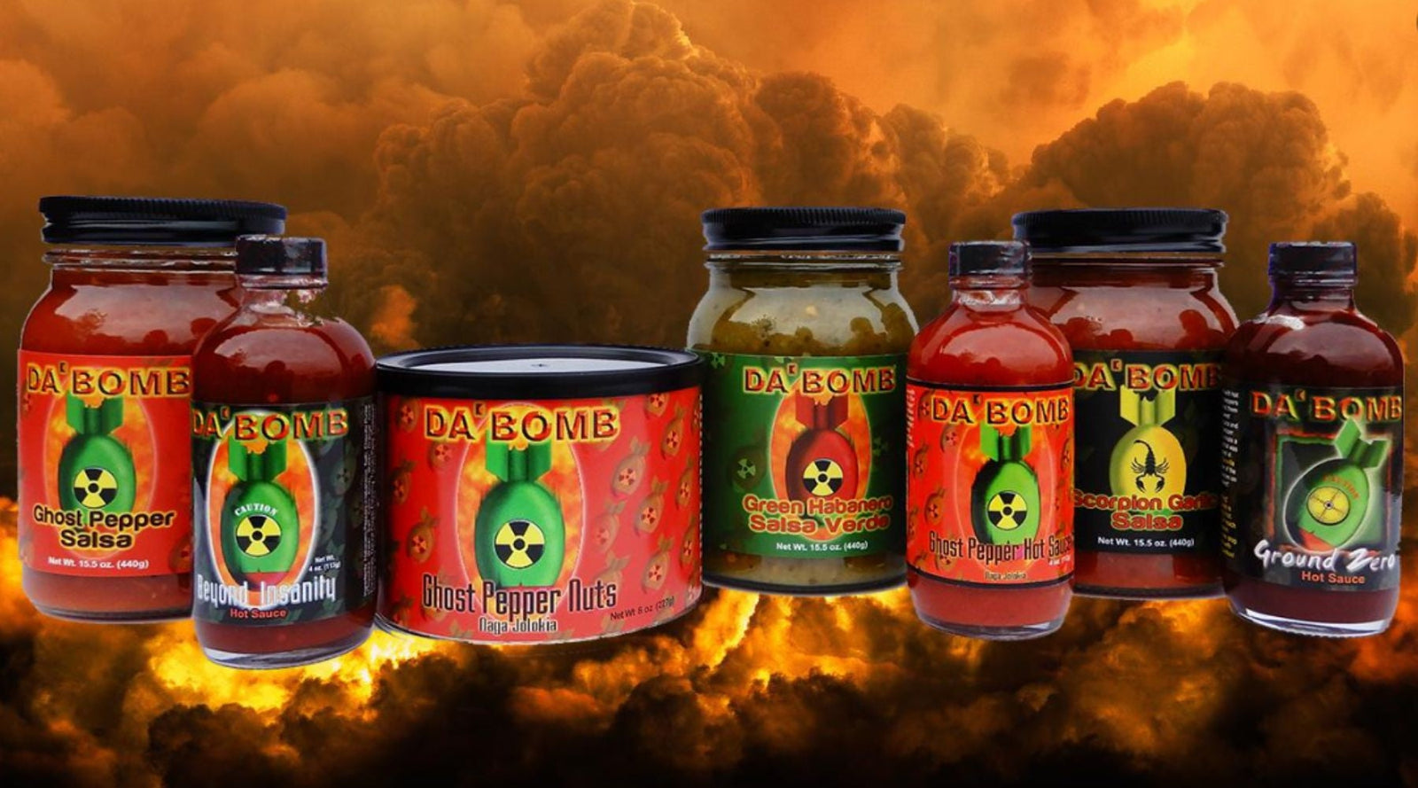 Why are Da' Bomb Hot Sauces the most iconic super-hot sauces?