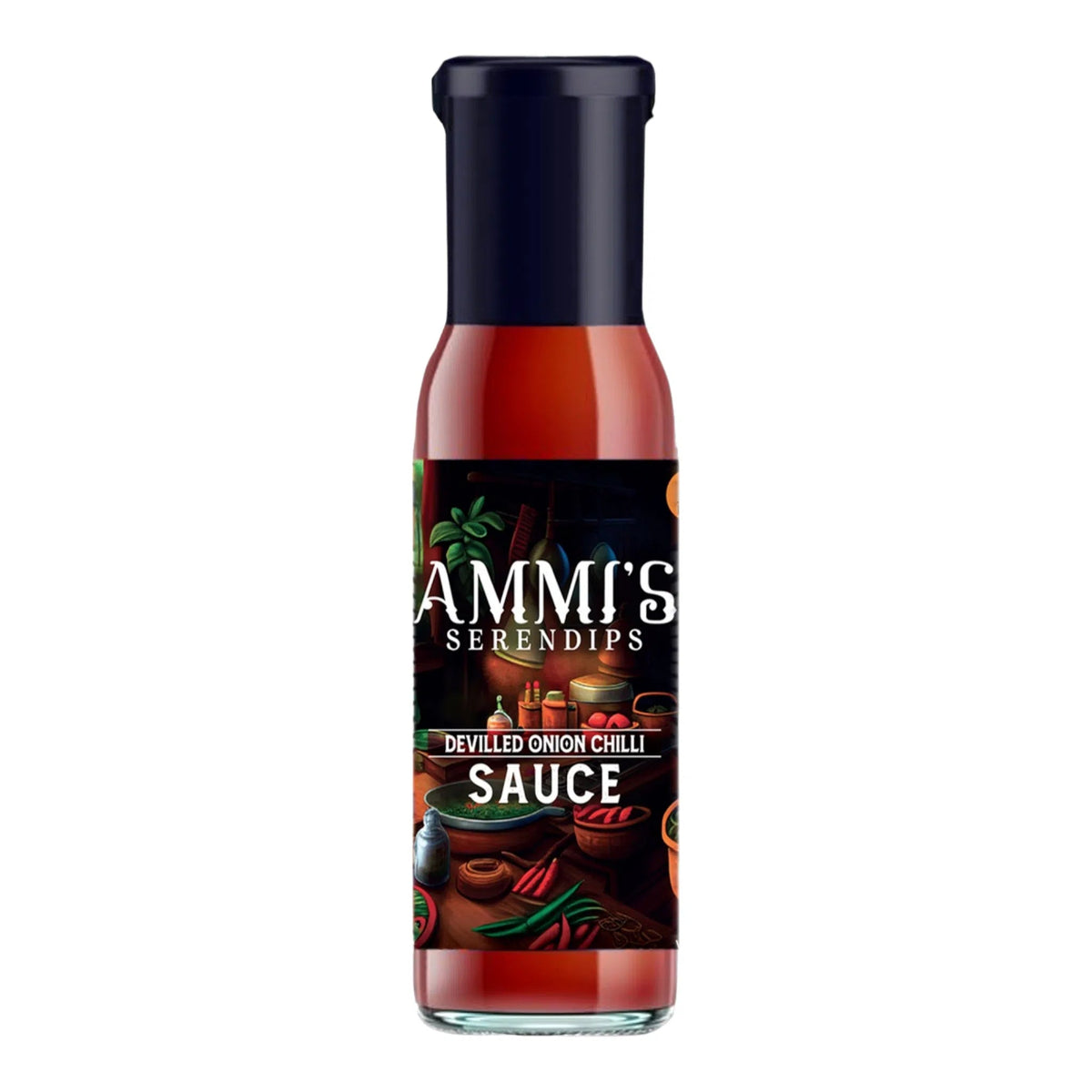 Ammi's Serendips Devilled Onion Chilli Sauce - Hot - UK – www ...