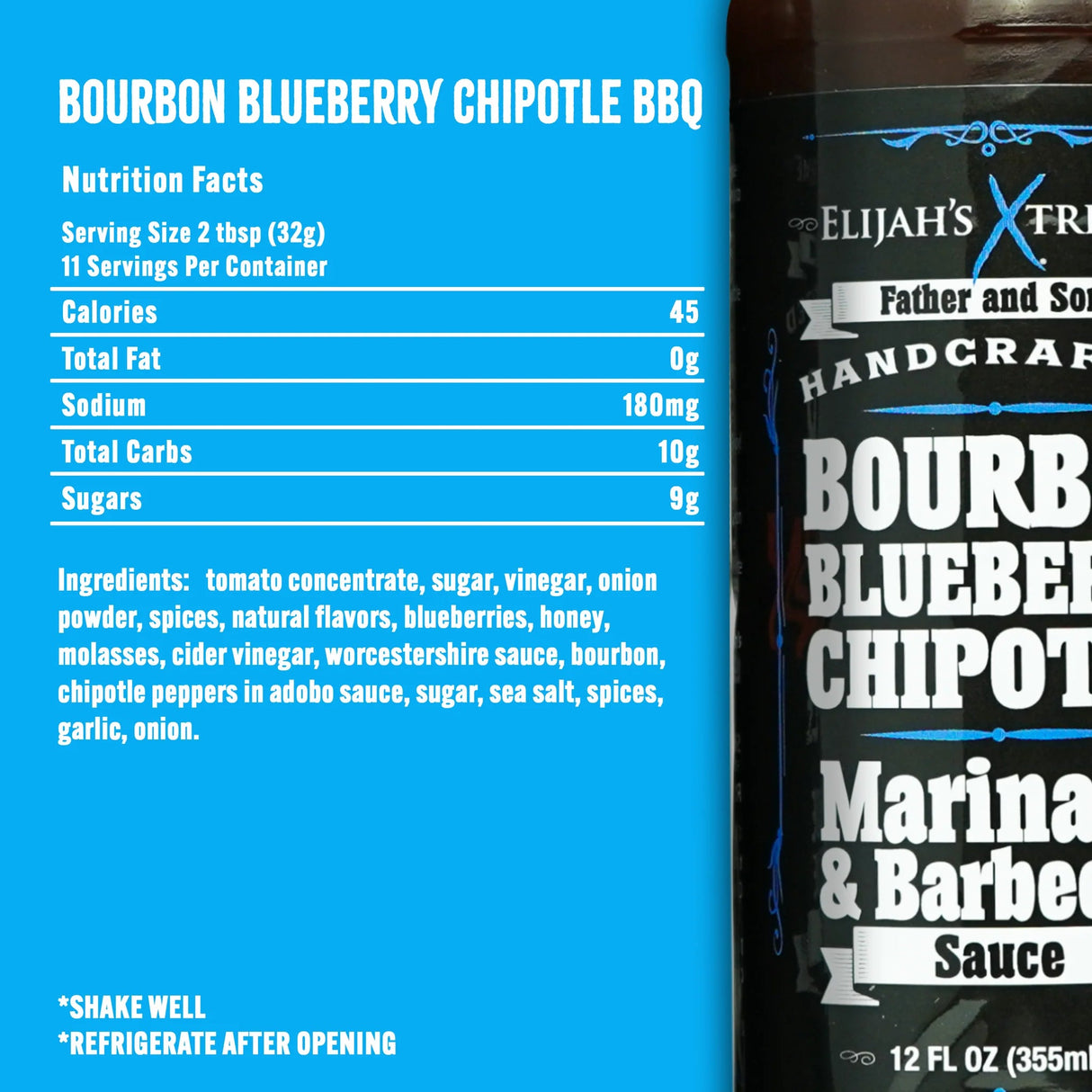 Bourbon Blueberry Chiptole Bbq Sauce