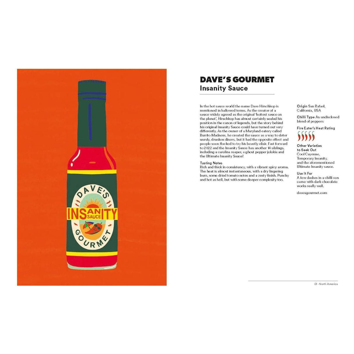 Hot Sauce: A Fiery Guide to 101 of the World's Best Sauces