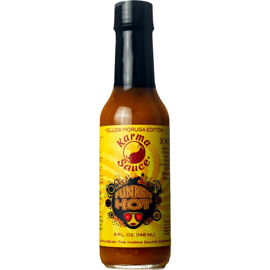 Karma Sauce - Funken Hot Yellow Moruga Hot Sauce