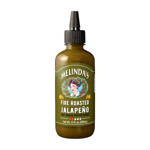 Melinda’s Fire Roasted Jalapeño and Garlic Pepper Sauce 12oz