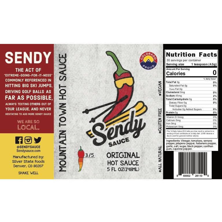 Sendy Sauce Hot Sauce - Original