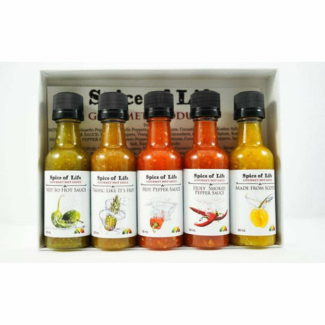 Spice of Life - Gift Pack of 5 Mini Hot Sauces