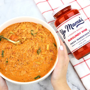 Yo Mama's - French Burgundy Wine - Tomato Pasta Sauce - Keto / Low Carb